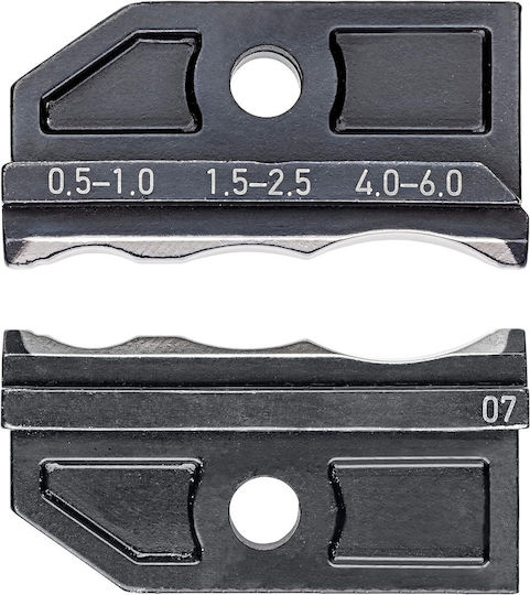 Matrix for Folding Heat Shrink Terminals Black 97 49 07 Knipex 97 49 07