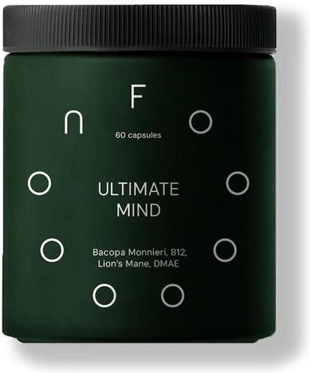 Fooon Ultimate Mind Supplement for Memory & Focus 60 Capsules
