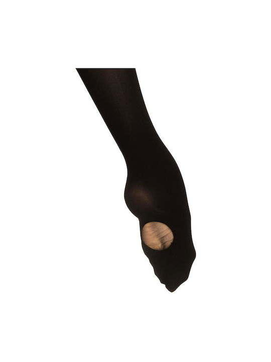 Basilica Convertible Strumpfhose Ballett Kinder Tüpfe Im Absatz Baw11002c 6/8 Schwarz