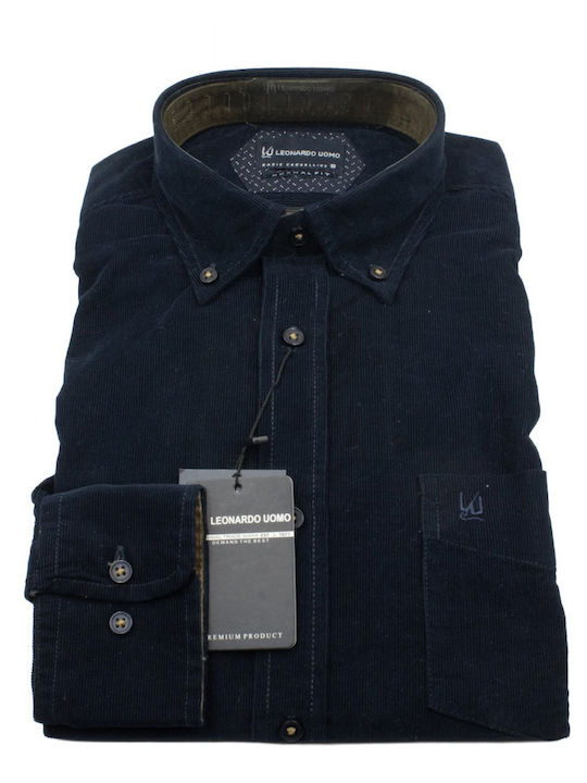 Langärmlig Hemd Blue