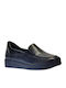 Billy Ανατομικά Γυναικεία Slip-On Δερμάτινα Μαύρα