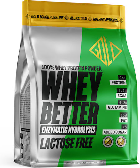 GoldTouch Nutrition Whey Better Concentrate Protein Whey Gluten & Lactose Free with Flavor ChocoBanana 908gr