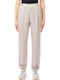Dama Tesatura Pantaloni Champagne