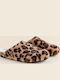 Closed Women's Slippers Brown