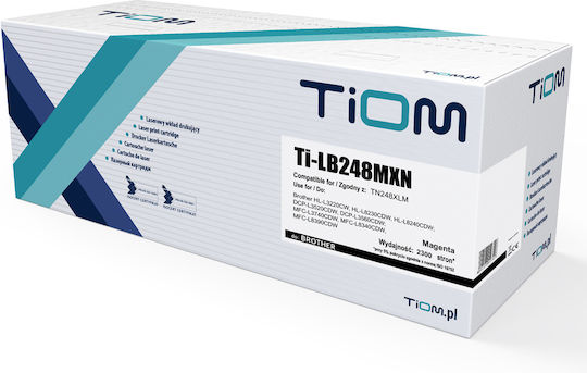 Tiom Toner Brother 248MXN TN248XLM 2300 Pages Magenta