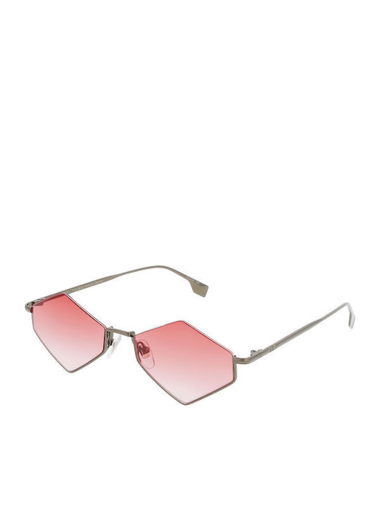 Invu Unisex Sonnenbrille mit Gold Gestell KT12600C