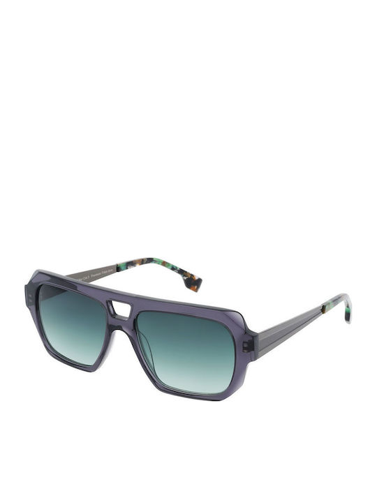 Invu Unisex Sonnenbrille mit Lila Gestell KT22601C
