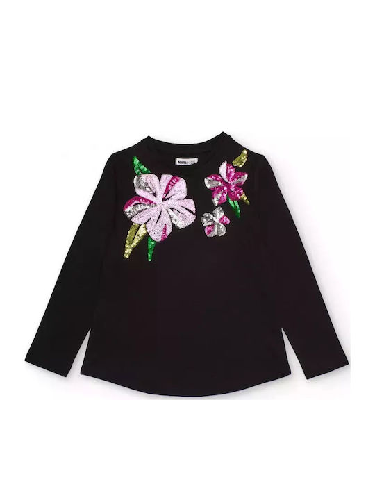 Kids' Shirt Long Sleeve Black