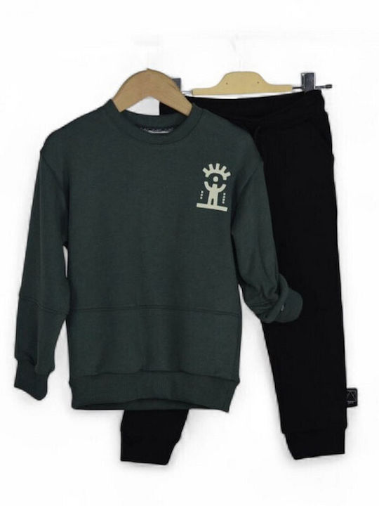 Gang Kids Sweatpants Set Khaki, Black