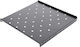 Distanțier Fix Rack 1u Rack 19" Adâncime 475mm Dulap 800mm Suportă Capacitate Mare Vopsea Antistatică Oțel 1,2mm Negru "spsf-1u475h-bk-03"