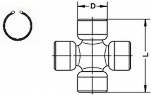 U 100 Σταυρός 26.97x81.75 Gkn