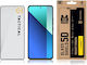 Tactical 5D Privacy Tempered Glass Μαύρο (Redmi Note 13 4G)