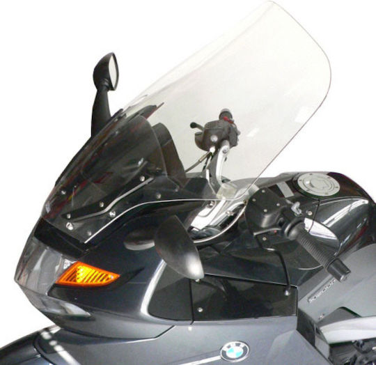 Bullster Ветробран Висока Защита Опушен Сив 69 См 5мм Bmw K 1200 Gt Abs 2006-2008