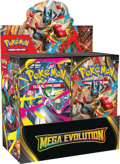Pokemon Mega Evolution Бустер Кутия