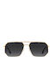 Dsquared2 Unisex Sunglasses with Gold Metal Frame and Gray Gradient Lens D2 0175/S 000/9O