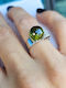 Ring Peridot Silver 925 M124196p