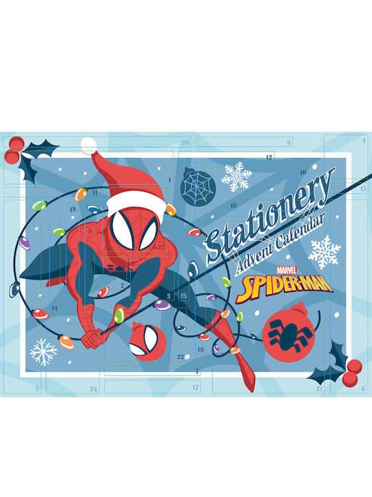 Pyramid International Advent Calendar Spiderman Stationery Pyramid International Advent Calendar Spiderman Stationery