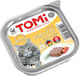 Tomi Nassfutter für Katzen mit Geflügel, Leber und Meat 100gr