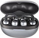 Infinix Zclip XEO4 Open Ear Bluetooth Handsfree Earphones with Charging Case Gray