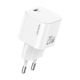 Usams Зарядно без кабел GaN с USB-C порт 20W Power Delivery Бял (CC260TC02)