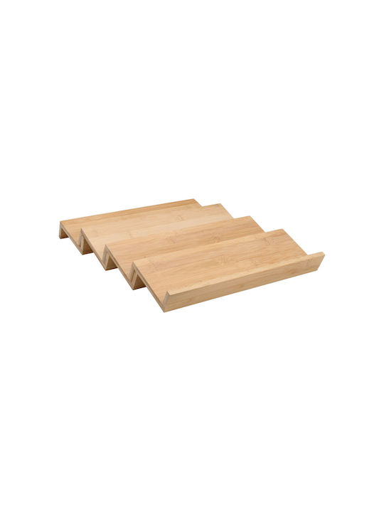 Estia Tabletop Essentials Bamboo Rack 31x45.5x6cm 4 Pieces Beige