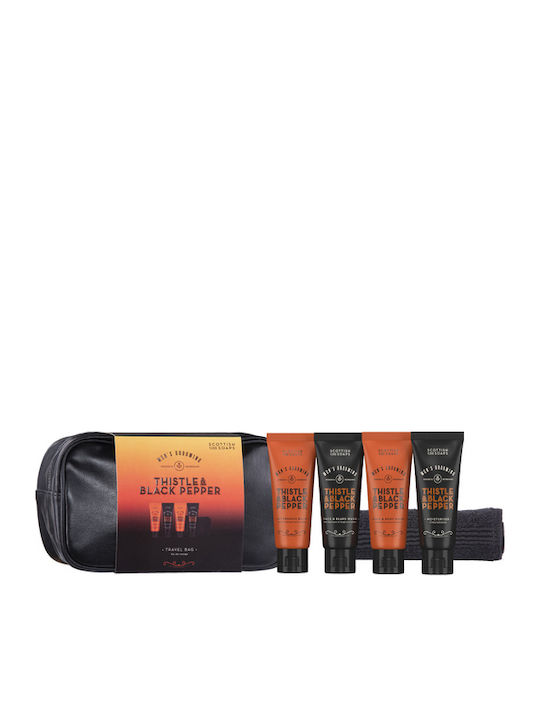 Thistle & Black Pepper Reiseset für Feuchtigkeitsspendend & Reinigung Körperreinigung 5Stück