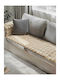 Madi Flaura Elastic Cover for Two Seater Sofa Beige 120x75cm 1pcs 21765-01