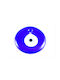 Handmade Tabletop Lucky Charm Burner Blue made of Glass 10cm 2pcs