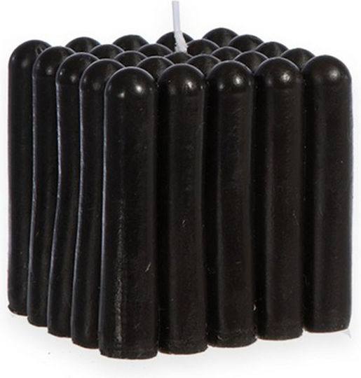 Nef-Nef Homeware Αρωματικό Κερί Fermin Μαύρο 450gr