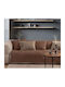 Nef-Nef Homeware New Tanger Three-Seater Sofa Throw 2 Sides 180x300cm Brown Ecru