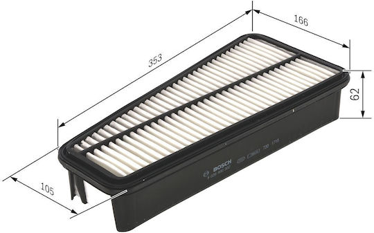 Bosch Auto Luftfilter F 026 400 302