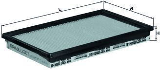 Mahle Auto Luftfilter LX 307
