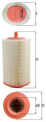 Mahle Air Filter Lx 1277