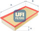 Ufi Air Filter 30.077.00