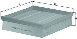 Mahle Air Filter Lx 1049