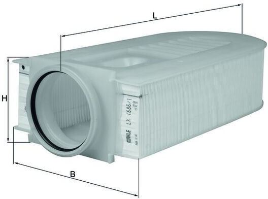 Filtru de Aer Mahle LX 1686/1