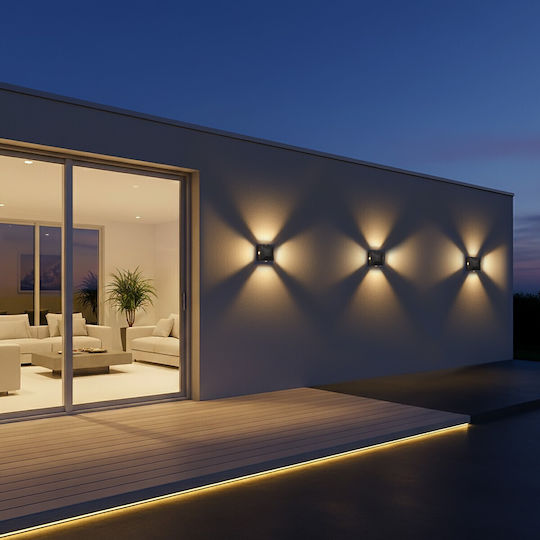 kelvo Arkos Στεγανό Σποτ LED 8W 2700K 14x5.5x14εκ. kelvo Arkos Στεγανό Σποτ LED 8W 2700K 14x5.5x14εκ.