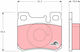 Trw Gdb1130 Brake Pad Set Disc Brake