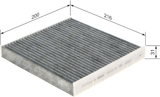 Bosch Auto Innenraumluftfilter 1 987 432 574