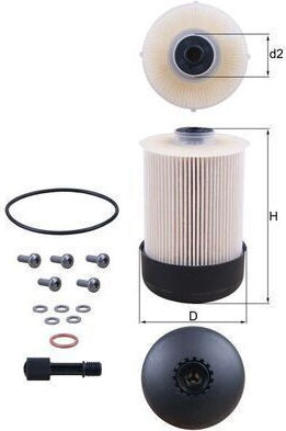 Mahle Fuel Filter Kx 338/22d