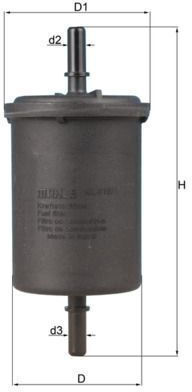 Filtru De Benzină Mahle Kl 416/1