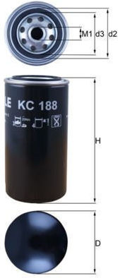 Mahle Benzinfilter Kc 188