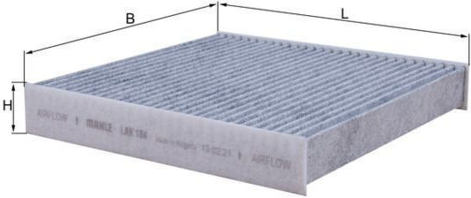 Mahle Auto Innenraumluftfilter Lak 184