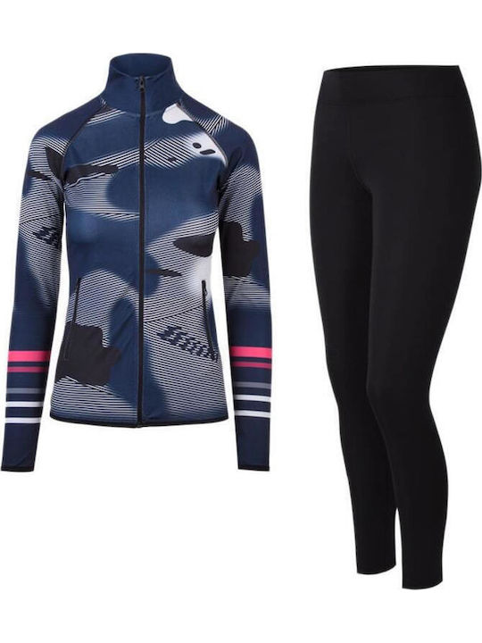 Set Women's Training Leggings Indigo