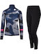 Set Women's Training Leggings Indigo