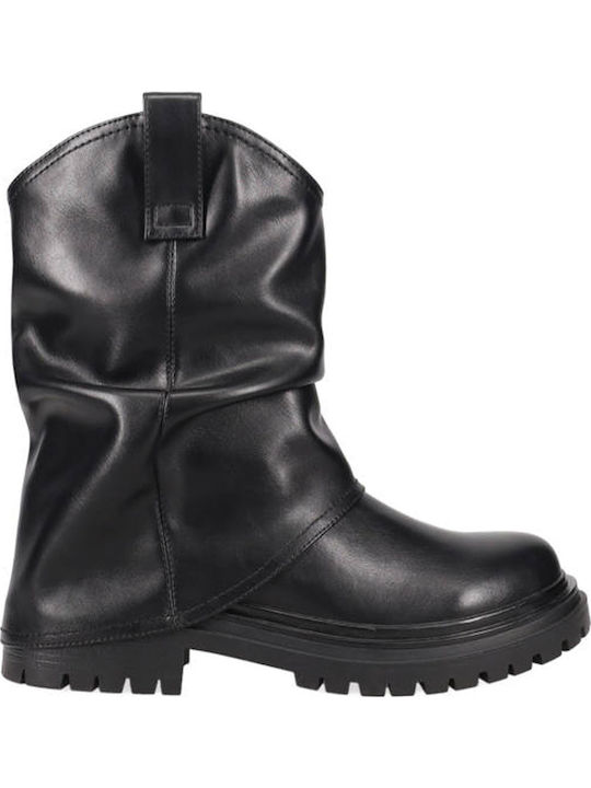 Stiefeletten Damen Schwarz
