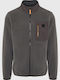 Herren Fleecejacke Grau