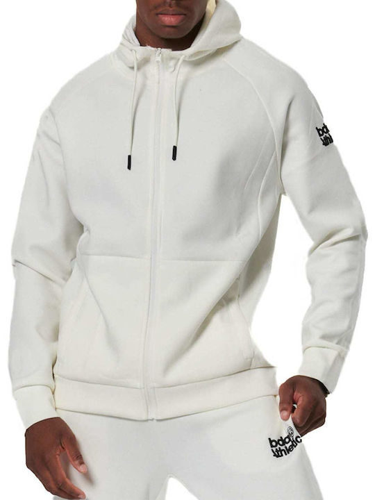 Body Action Gym Tech Sweatshirt with Hood Off W...
