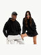Sweatshirt with Hood Black