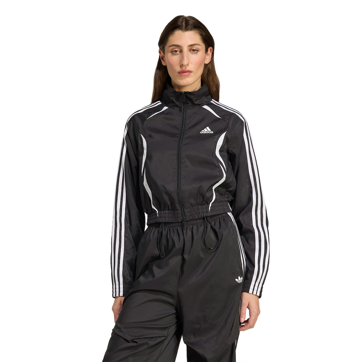 adidas Originals Women's Lifestyle Jacket for Winter Black KE9786
